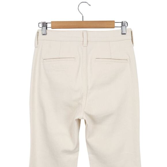 J.Crew 96' High Rise Flare Jean Ecru Wash Size 25 NWT - Picture 9 of 12